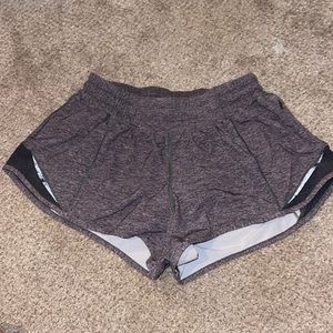 Lululemon shorts, gray, size 4